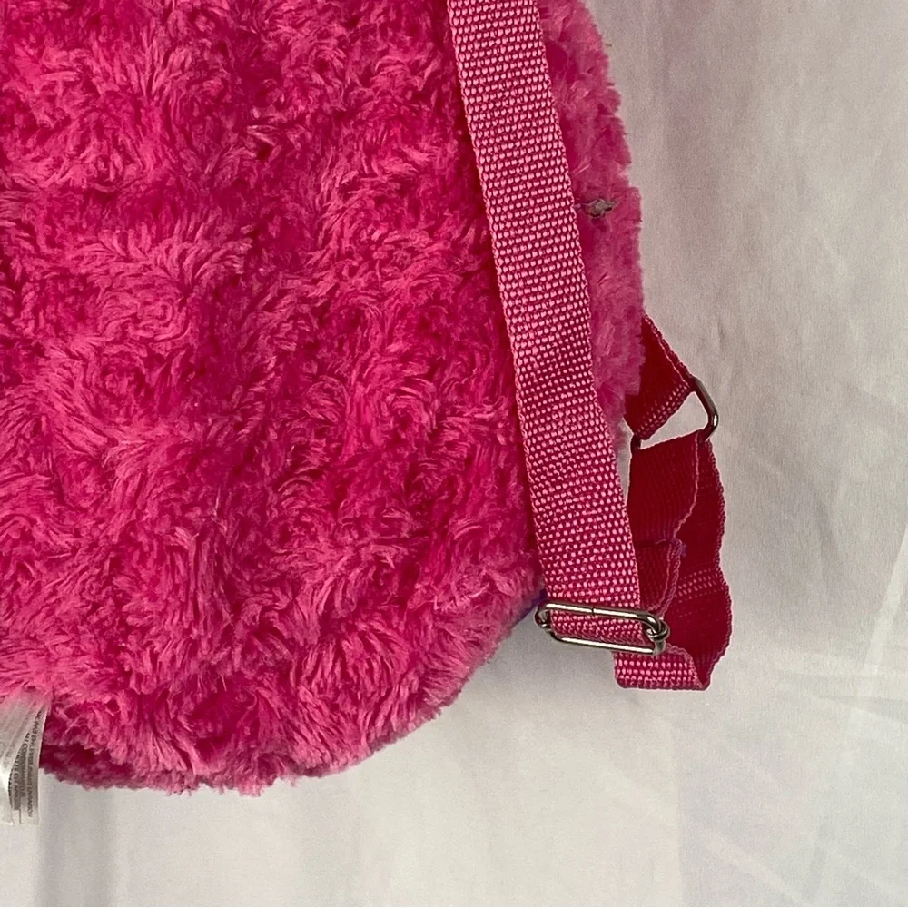 Pink Penguin Plush Backpack